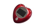 Tricod 1.1-Inch Mini Heart-Shaped Digital Photo Frame (Red)