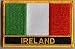 Country Flag Embroidered Patch T9 - Ireland