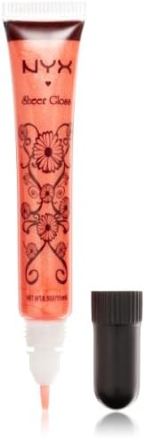 NYX Professional Makeup Sheer Tube Gloss, Orange,15ml