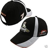 Danica Patrick #7 Go Daddy GoDaddy.com Dale Jr Motorsports Black With White Accents Official Pit Cap Hat 2010 Chase Authentics