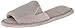 Dearfoams Women's Scuff Slipper,Pewter,Large/9-10 M US