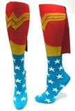 Wonder Woman Knee High Cape Sock