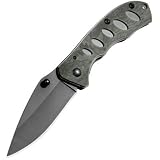 Cyber Monday Folder Pocketknife Black Stainless Steel Drop Blade Liner Lock Folding Knife Pocket Clip Camouflaged Handle