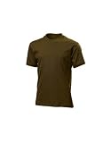 Hanes Plain Cotton Childrens Kids Boys Girls Junior Top T-Shirt