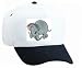 White Cap with trip, elephant, animal, clumsy, tripping