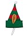 Dog Elf Hat for Christmas Party Medium BINGPET