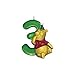 Winnie the Pooh Number 3 Candle
