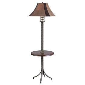 Mission Valley Del Rey Tray Table Floor Lamp