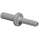 John Guest Acetal Copolymer Barbed Tube Fitting, Stem, 1/4" Stem OD x 5/16" Hose ID (Pack of 10)