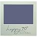 70th Birthday Photo Frame