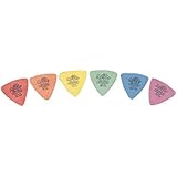 Dunlop 431P.60 Tortex&reg; Triangle, Orange, .60mm, 6/Player's Pack