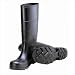 Tingley Men's PVC Steel Toe 15" Knee Boot Waterproof Boots,Black,12 M US