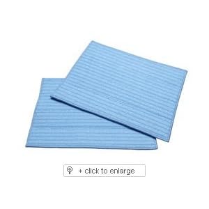 Haan Replacement Micro-Fiber Steam Mop Pads, Fits All Haan Steam Mops. 4 Blue Pads Per Pack