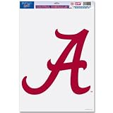 ALABAMA CRIMSON TIDE OFFICIAL LOGO 11X17 ULTRA DECAL WINDOW CLING