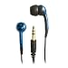 iFrogz EPD33-blueblack EarPollution Plugz Earbud Headphones (Blue)