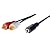 アクロス AUDIO変換ケーブル 1.5m ステレオミニメス-RCAピン×2 AVC-116