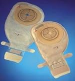 Assura® EasiClose Pre-Cut Convex Maxi 9 1/2" Drainable Pouch - 1 1/4" Stoma - Transparent - Box