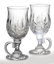 Waterford Lismore Irish Coffee Mugs Pair