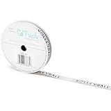 3/8 Inch Sports Printed Grosgrain Ribbon: Volleyball Ribbon