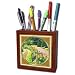 Susan Brown Designs Flower Themes - Daylily Path - Tile Pen Holders-5 inch tile pen holder