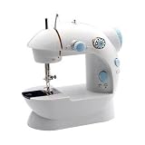 New Michley Electronics Mini Sewing Machine Lss-202 Double Thread Double Speed Sleeves Sewing