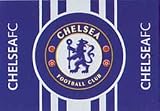 Chelsea London Fahne Streifen