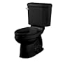 American Standard 2368.014.178 Doral Champion-4 Elongated Two-Piece Toilet, Black