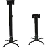 Universal Projector Ceiling Mount / Black by FAVI, Model: P-MOUNT-BL