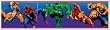 Marvel Heroes Peel & Stick Border