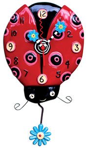 Ladybug Clock Allen Studio Designs