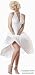 Adult Marilyn Dress Costume (Size:Small 5-7)