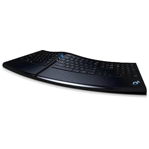 Smartfish Technologies K2418C PRO:MOTION Automatic Moving Ergonomic Keyboard (Charcoal)