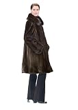 Mink Jacket 3/4 Length Flounced Hem