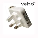 Electronics : Apple iPod Universal USB UK Mains plug converter by Veho
