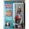 008072 TENDA ZANZARIERA ANTI ZANZARE CON 18 MAGNETI MAGIC MESH PORTA SINGOLA NEW