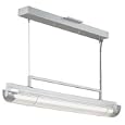 Westinghouse Lighting 67723 46" Complete Linear Unit with Clear Ribbed "U Shaped" Acrylic Lens