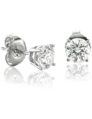 14k White or Yellow Gold Diamond Stud Earrings (GH, SI3-I1, 0.25 carat)