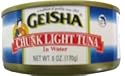 Geisha Tuna Light in Water 5 oz - 12 Unit Pack