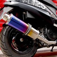 ビームス：SS300 チタン フルエキゾースト マフラー