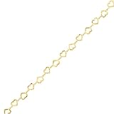 Fancy Hearts 14K Gold Bracelet