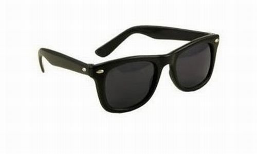 Blues Brothers Wayfarer Dark Black Sun Glasses