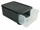 Iris Stacks Up! Medium Stacking Drawer-Black