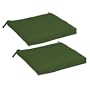 Strathwood St. Croix Dining Arm Chair Cushion, Set of 2, Solid Wasabi