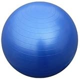New Gym Exercise Fitness Ball 65cm (Anti-Burst) with Dual Action Hand Pump & Travel Sack