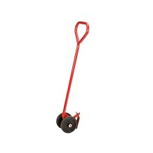 Rubbermaid Commercial 4492 2000 lbs Mass Capacity, 49.9" Length x 11-3/4" Width x 10-1/4" Height, Red Semi-Live Skid Jack Handle