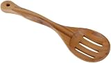 Roscan Bamboo Extra Large 12 Inch Slotted Spoon