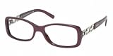 Prada Women's 13m Raspberry Frame Plastic Eyeglasses 53mm