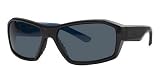 Nike Zonda Sunglasses, EV0496-257, Chocolate Brown and Vivid Blue Frame/ Blue-Grey Lenses