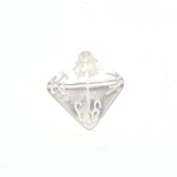 Chessex Translucent 16mm Clear and white d4