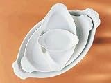 Pillivuyt Porcelain Oval Eared Dish 170x100mm